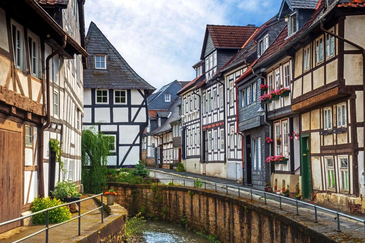 Ferienwohnung Bezaubernde Fewo Harzgipfel mit Dampfdusche Bad Harzburg Exterior foto